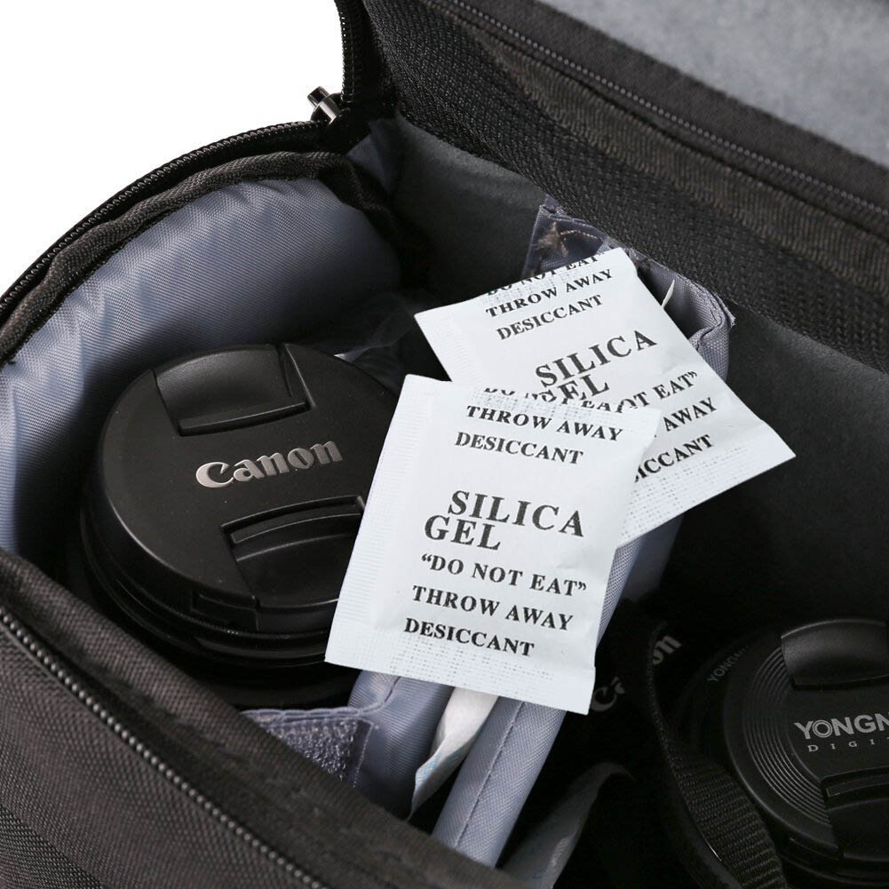 100 Packets 3g Grams Silica Gel Desiccant Pack Moisture Absorber Reusable