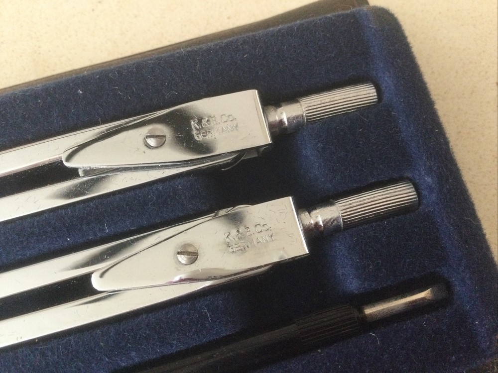 Vintage Navigators Plotting Instrument Set. Germany