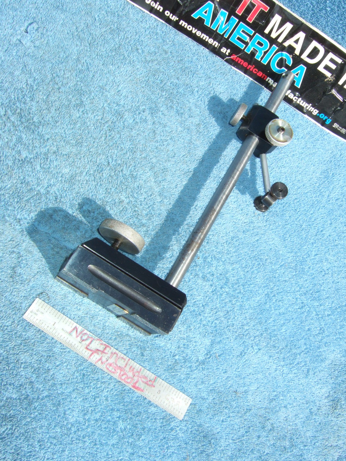 MURKENS USED SURFACE GAGE MG-1 VINTAGE INSPECTION TOOL SURFACE GRINDER CLEAN 2A