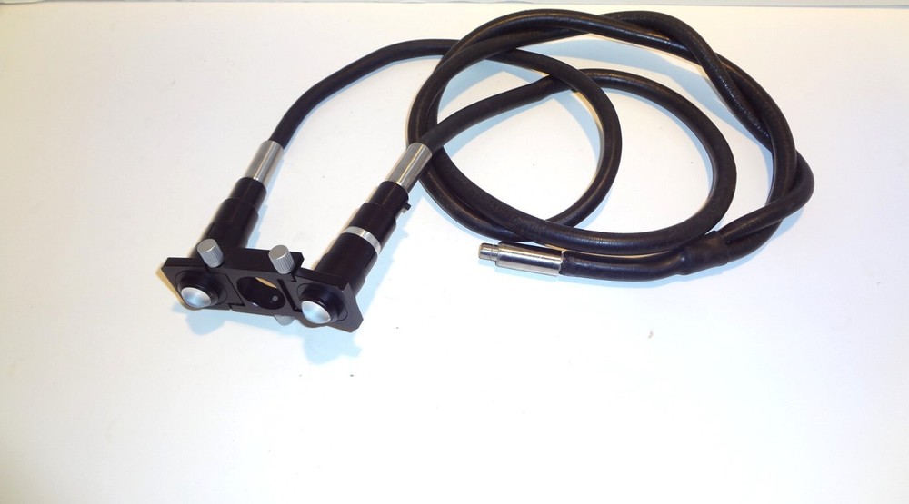 LEITZ WM TOOLMAKER INCIDENT LIGHT ATTACHMENT WITH BIFURCATED LIGHT GUIDES