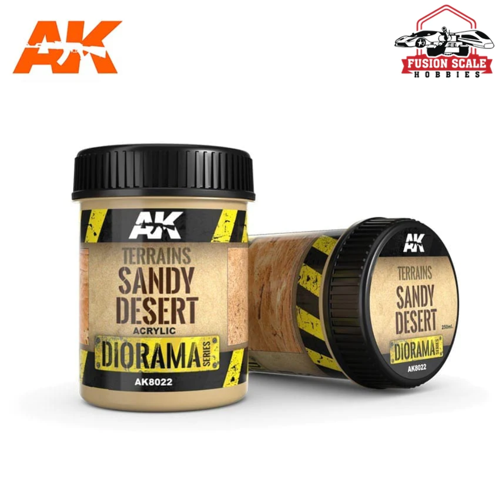 AK Interactive Terrains Sandy Desert Texture 250ml
