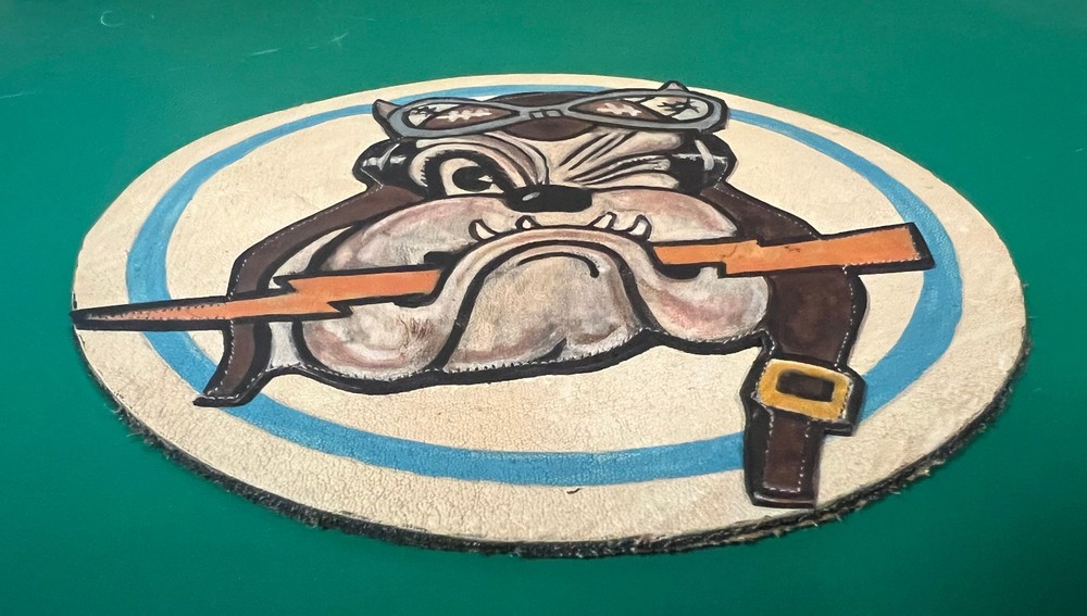 61ST FIGHTER SQUADRON/56TH FTR. GRP. LAYERED LEATHER PATCH