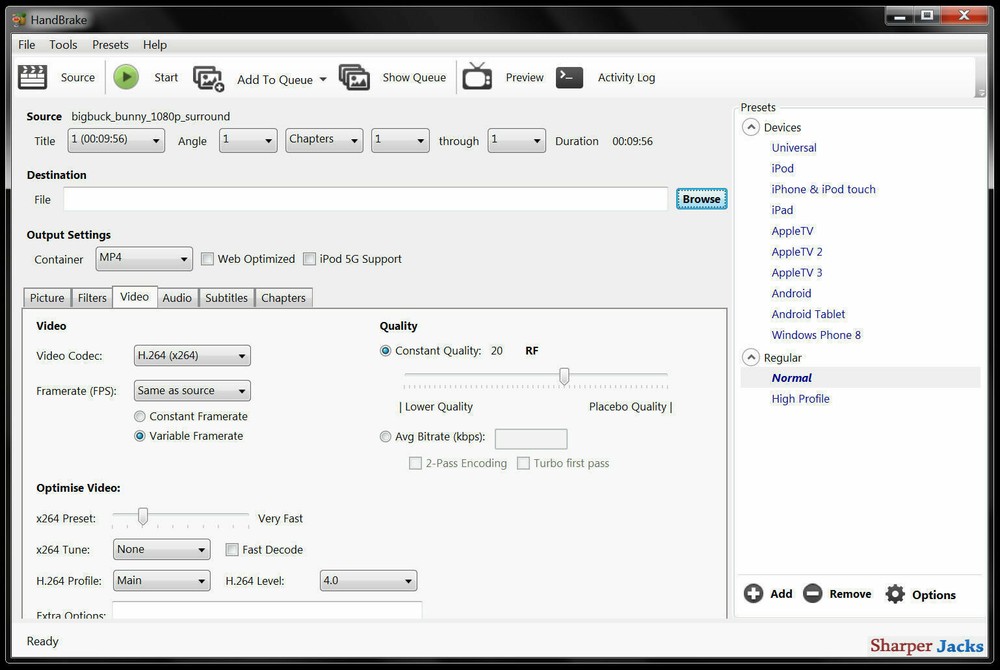 NEW & Fast Ship! HandBrake DVD Ripper / Converter / Transcoder - Mac Combo USB