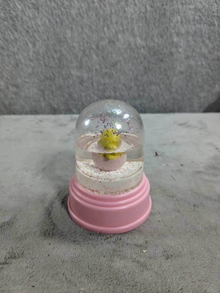 Chicken Snow Globe Easter Snowdome Snow Globe 3.5” - Missing Water!!