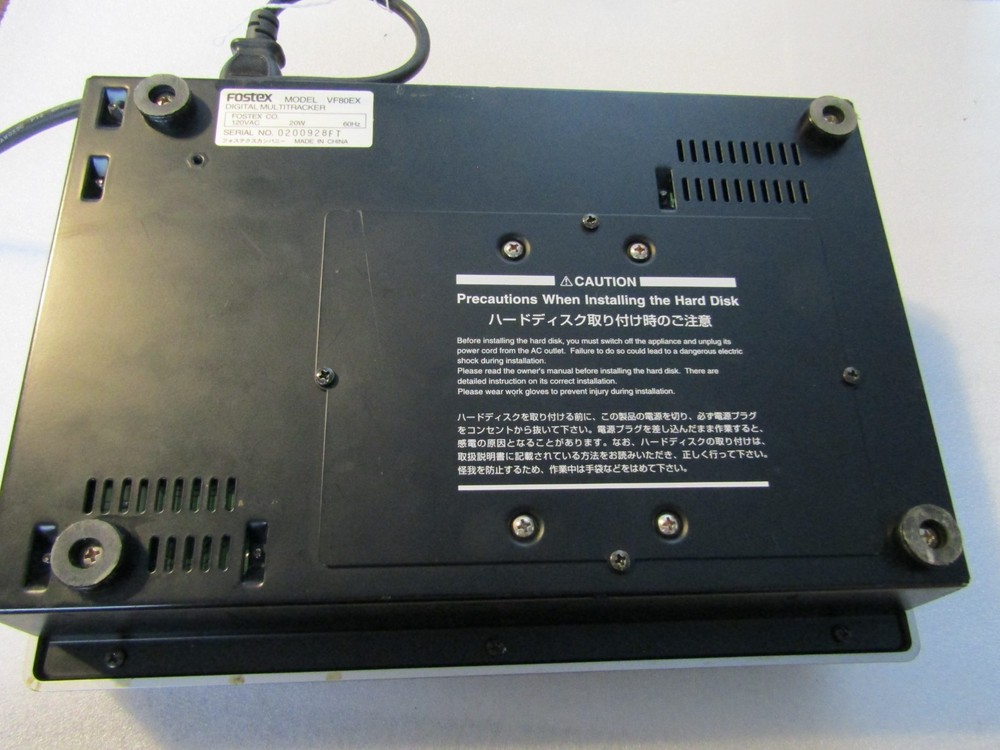 Fostex VF80 ex multi-track recorder Digital Multitracker VF80EX