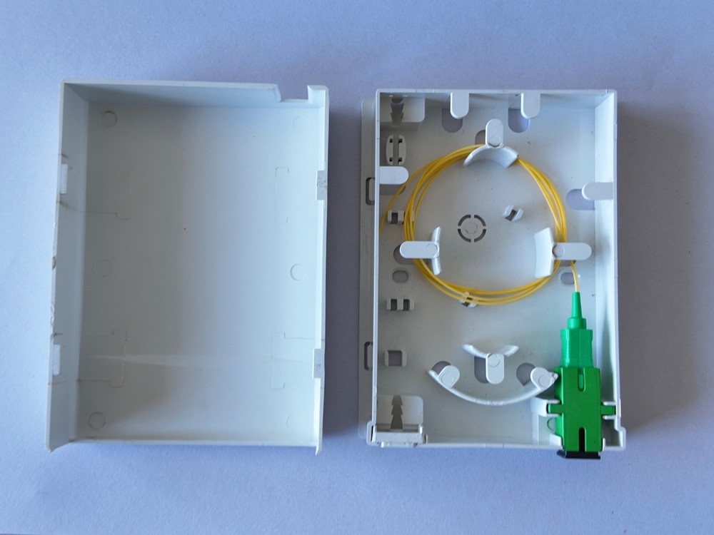 Fiber Optic Distribution Panel Box 120-Core Panel with Single-Fiber Flange