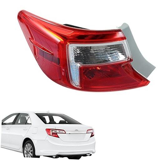 Tail Light Assembly Brake Lamp Left Driver Side Replacement for Camry 2012