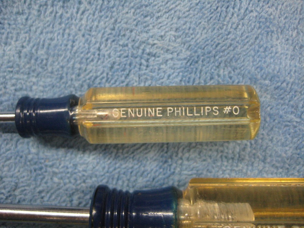 Vintage Craftsman Screwdriver Lot Flat/Phillips