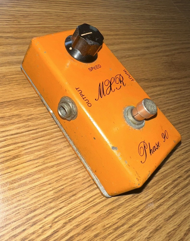 Vintage MXR Phase 90 Guitar Pedal Script Logo Bud Inside Stamp *Untested*