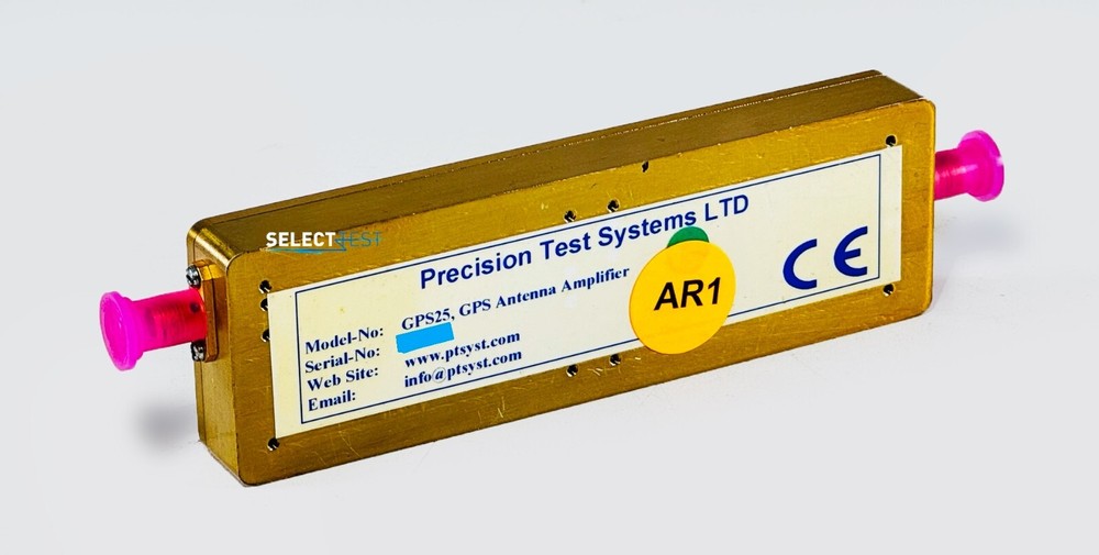PRECISION TEST SYSTEMS GPS25 INLINE GPS ANTENNA AMPLIFIER ***LOOK*** (REF: 102N)