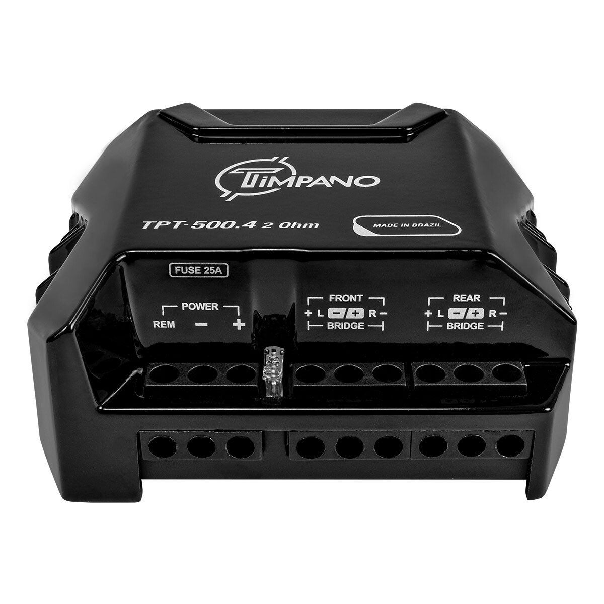 Timpano TPT-500.4 2Ω Compact 4 Channel Amplifier 500W Car Audio Digital Amp