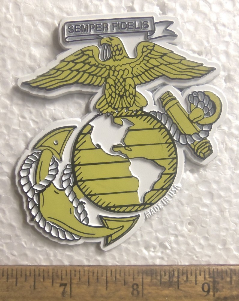 US Marine Corps – Eagle, Globe & Anchor – Semper Fidelis Magnet
