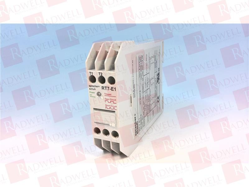 SPRECHER & SCHUH RT7E1 / RT7E1 (USED)