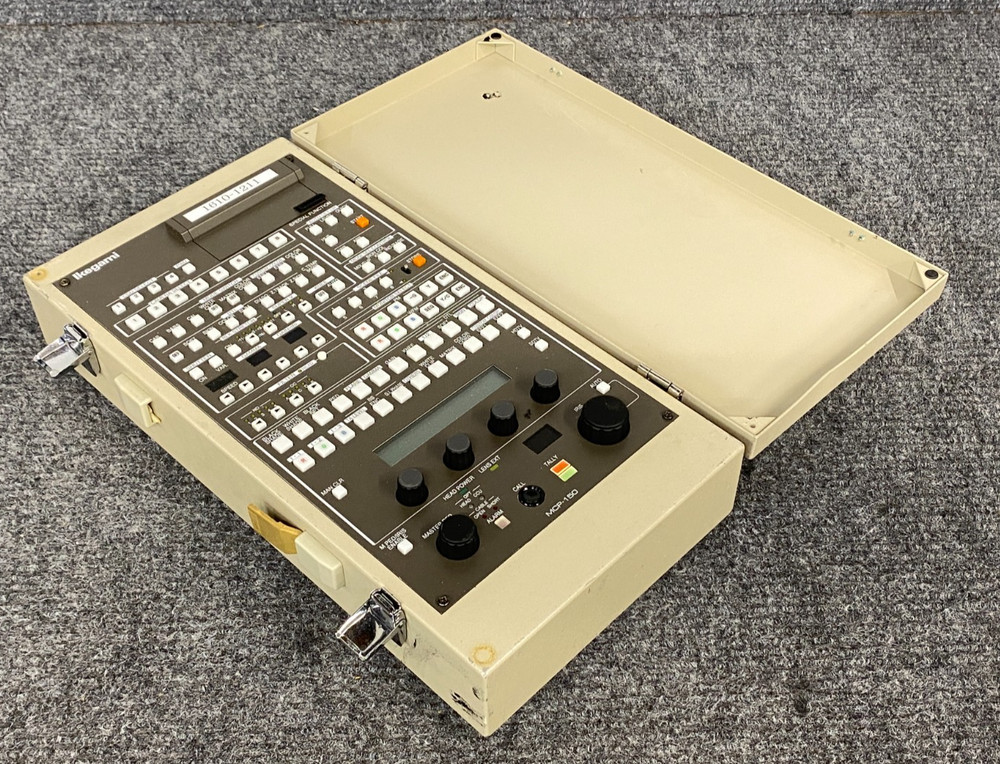 Ikegami MCP-150 Master Maintenance Control Panel w/ Latching Case (As Is)