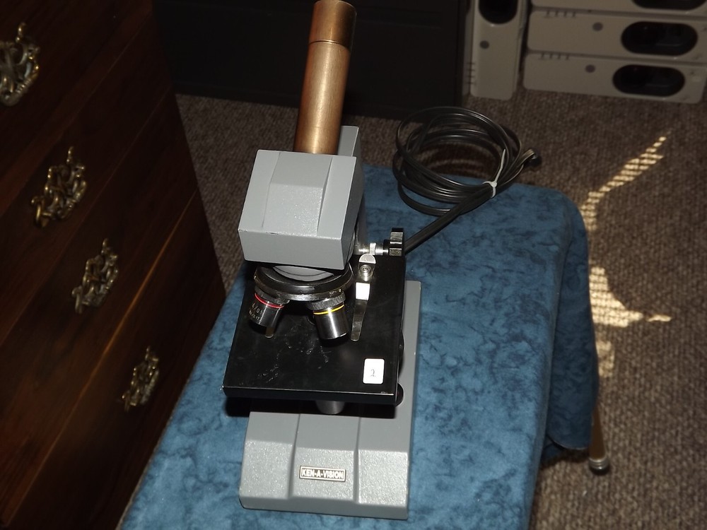 Ken-A-Vision Microscope 4/0.1 Needs Replacement Lens