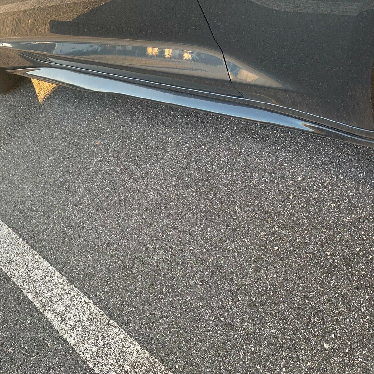 ZL1 Style Side Skirts Extension Rocker Panels For Chevy Camaro RS&SS 2016-2020