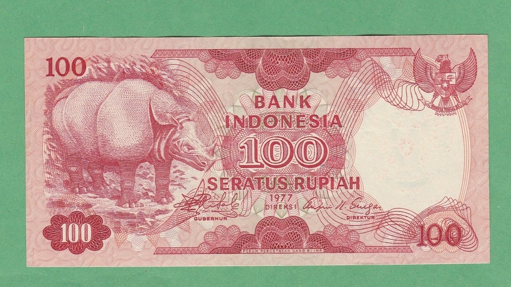 Indonesia  100 Rupiah Note P-116    UNCIRCULATED