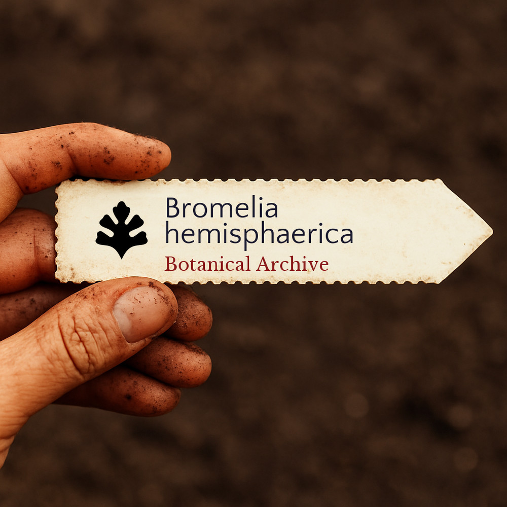 Bromelia hemisphaerica SEEDS - Bromeliad | Hemisphere bromeliad