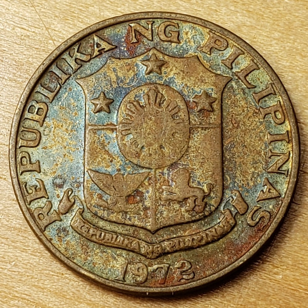 1972 Philippines 5 Sentimos, KM# 197