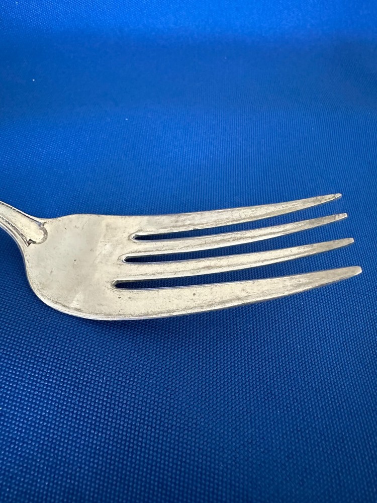 Antique silverplate Cold Meat Serving Fork by Regal Silver Company