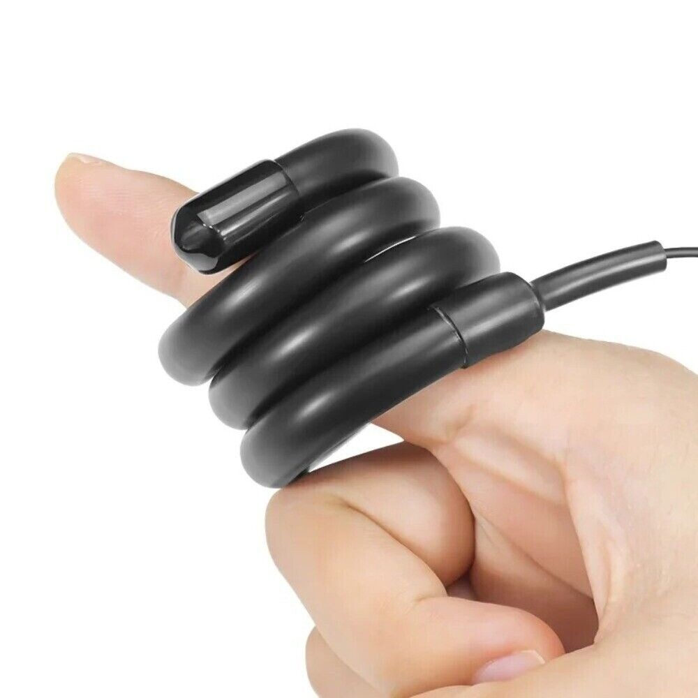 Electric Penis-Stretcher Enhancer-Ball-Scrotum-Ring-Delay-Ejaculation Men Remote