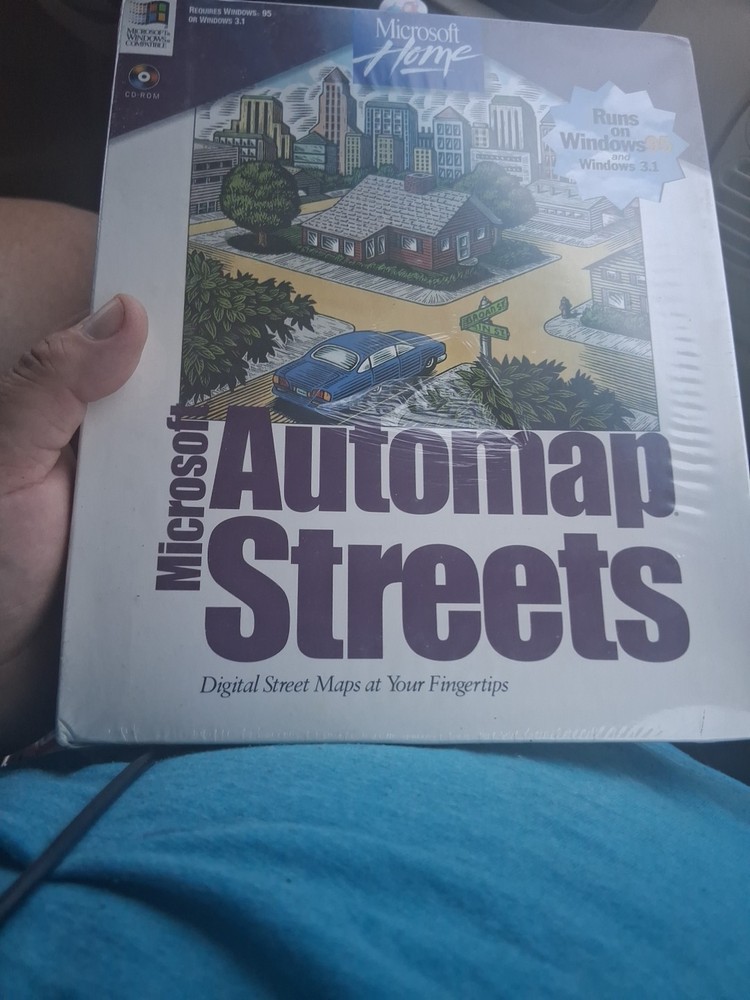 Microsoft Automap Streets Microsoft Home Platform: Windows 95