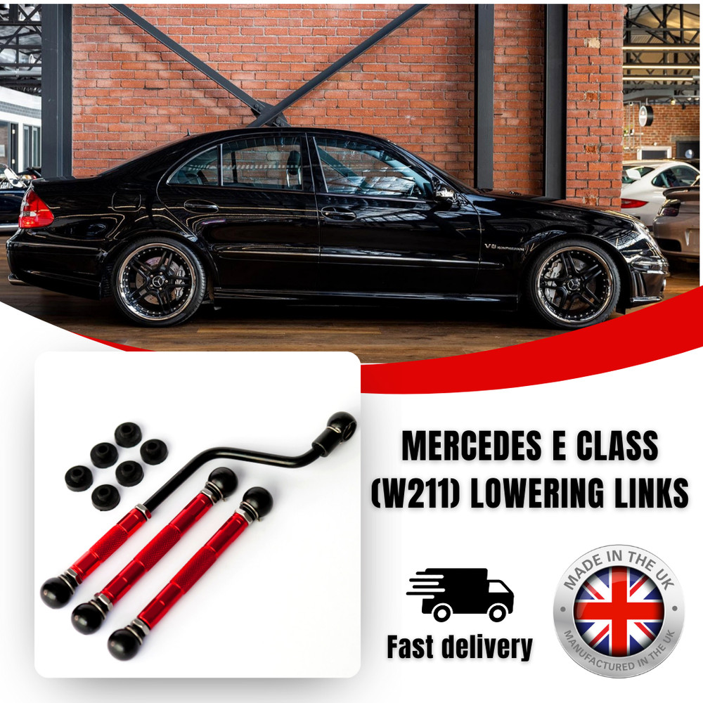 MERCEDES E55 EVOLUTION LOWERING LINKS KIT W211 (ADVANCED ADJUSTMENT) MODULE