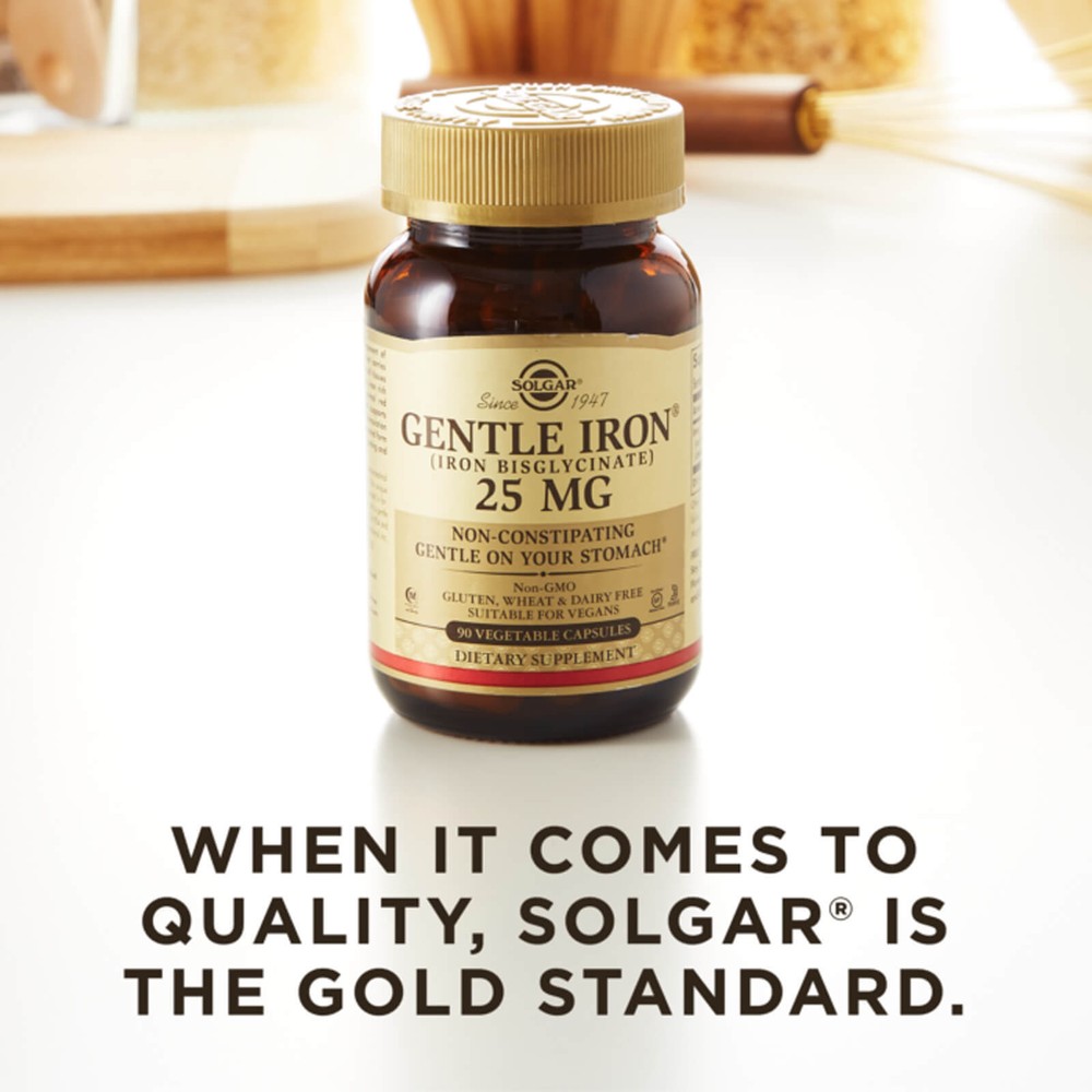 Solgar Gentle Iron 180 Vegetable Capsules