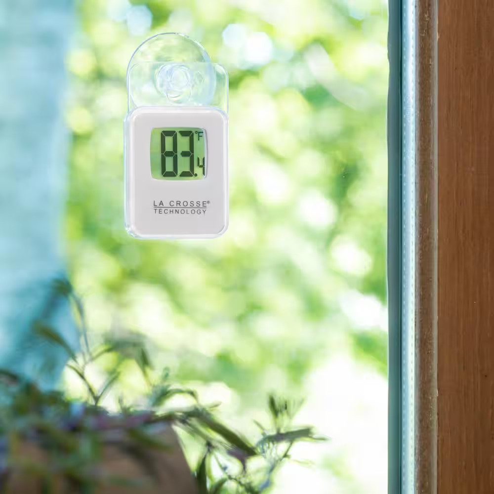 Digital Outdoor Window Instant-Read Thermometer