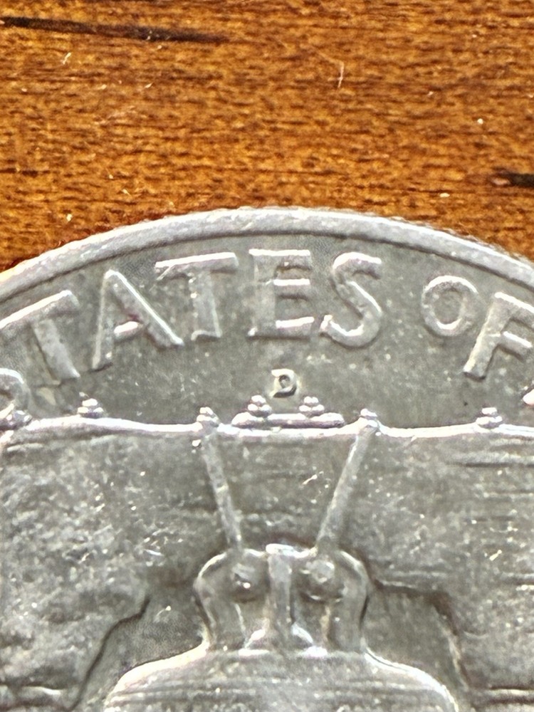 1951-D Franklin Silver Half Dollar