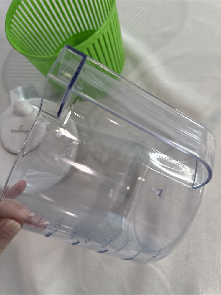 Crofton Pitcher Style Salad Spinner