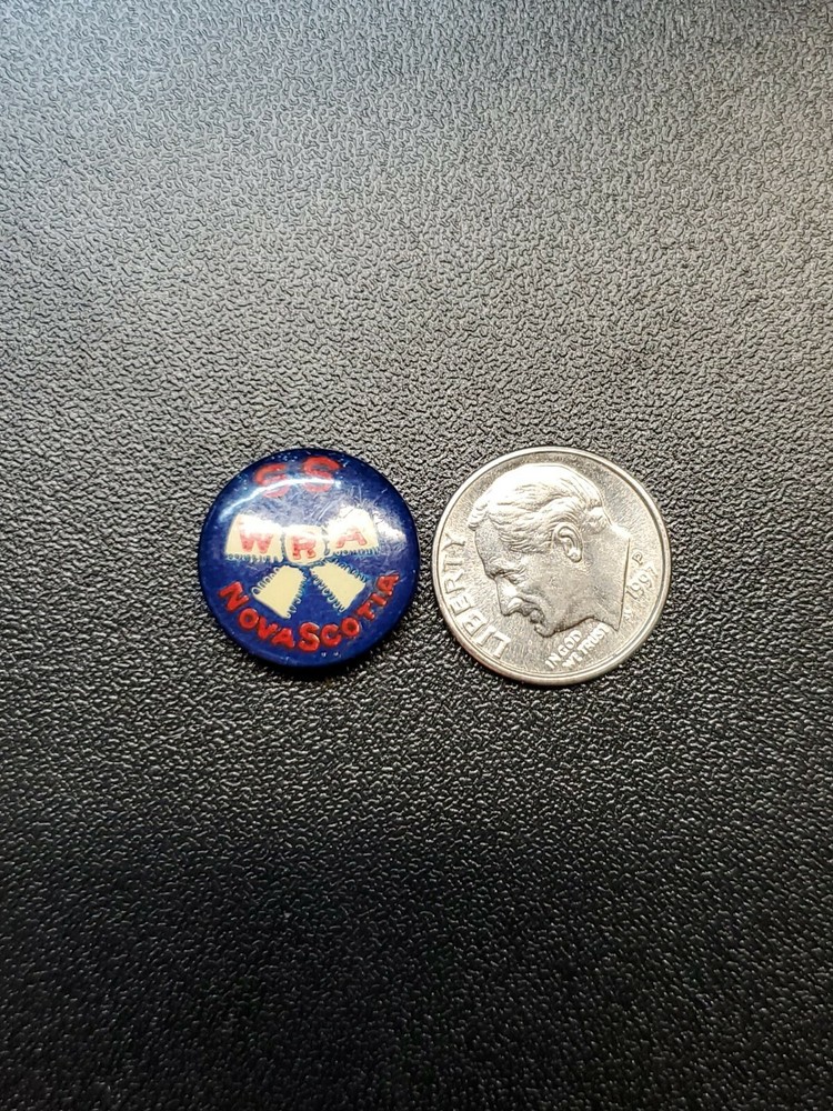 WW2 War Shipping Administration USS Nova Scotia Pin Support