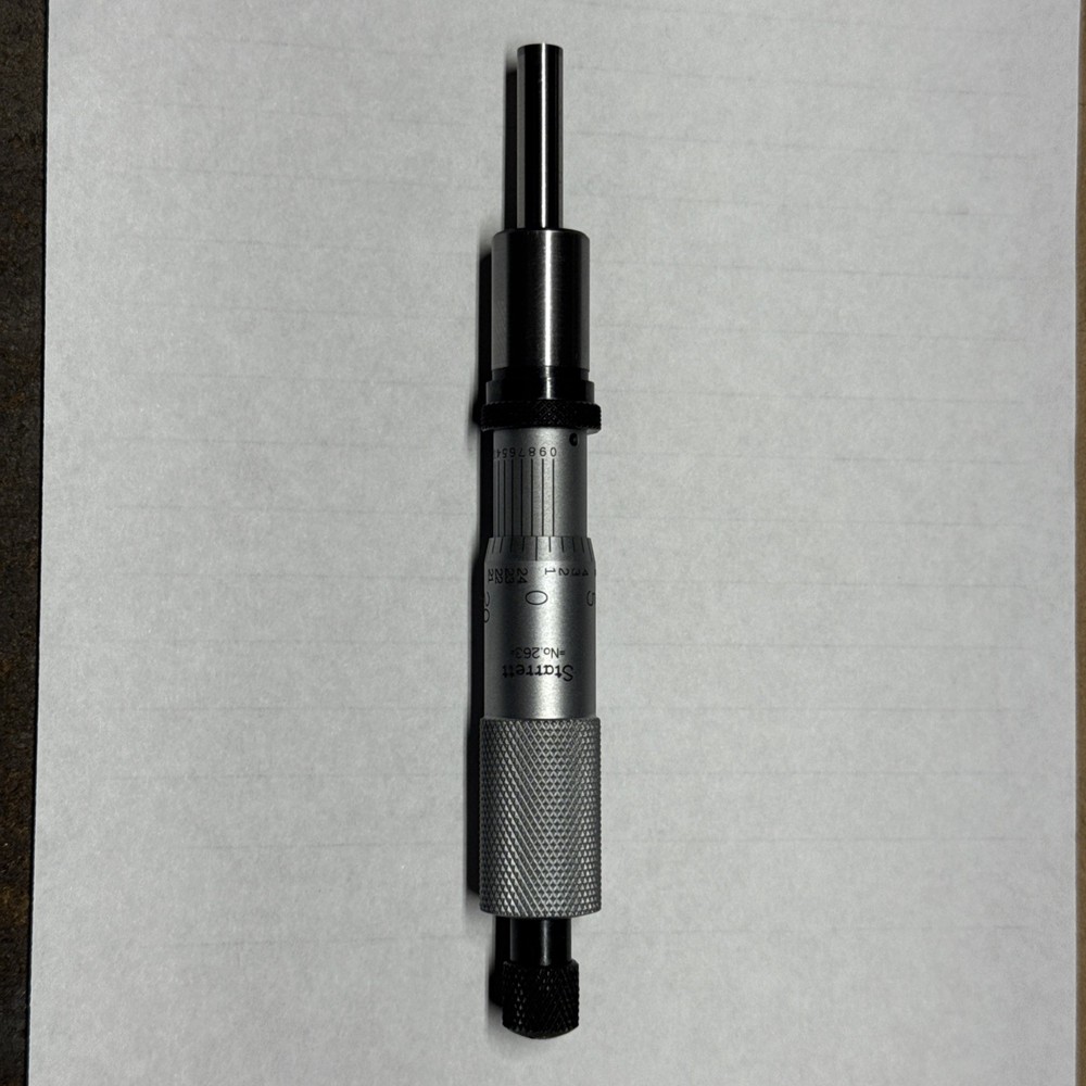 Starrett T263XRL Micrometer Head 0-2" Range, .0001" Grad