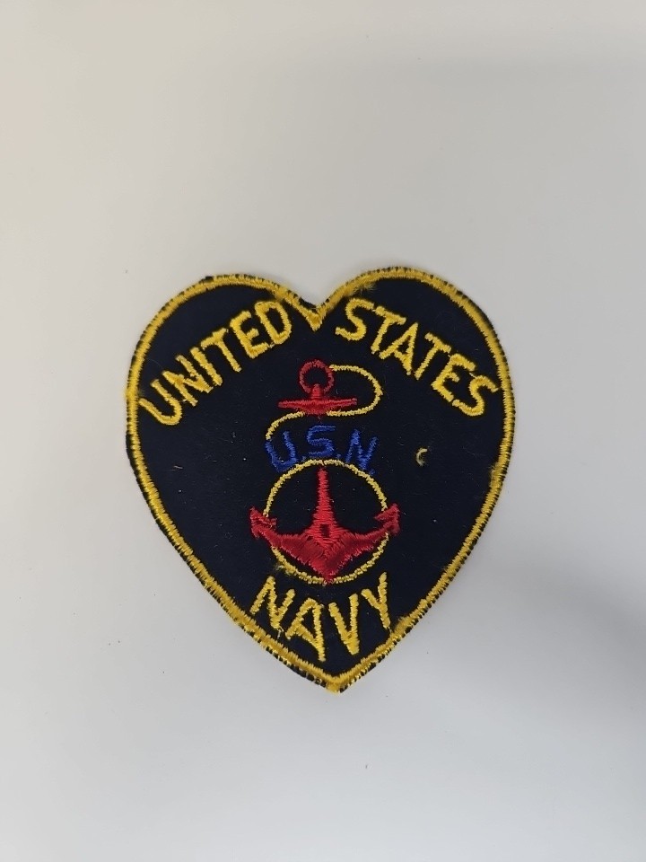 US Navy Home Front Sweetheart Patch WW2 Era