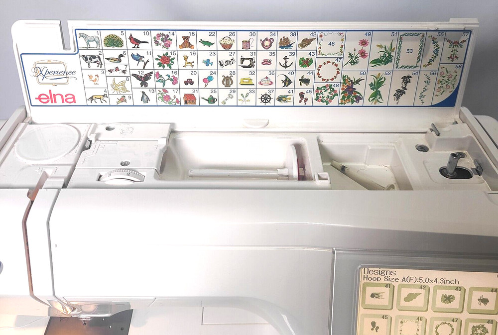 Elna 8200 Xperience Embroidery Only Machine Computer Controlled UnTested