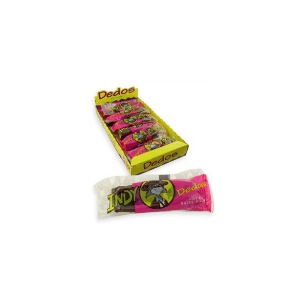 Dedos Indy Spicy & Suor 12-pc Net Wt 8.4oz MEXICAN CANDY