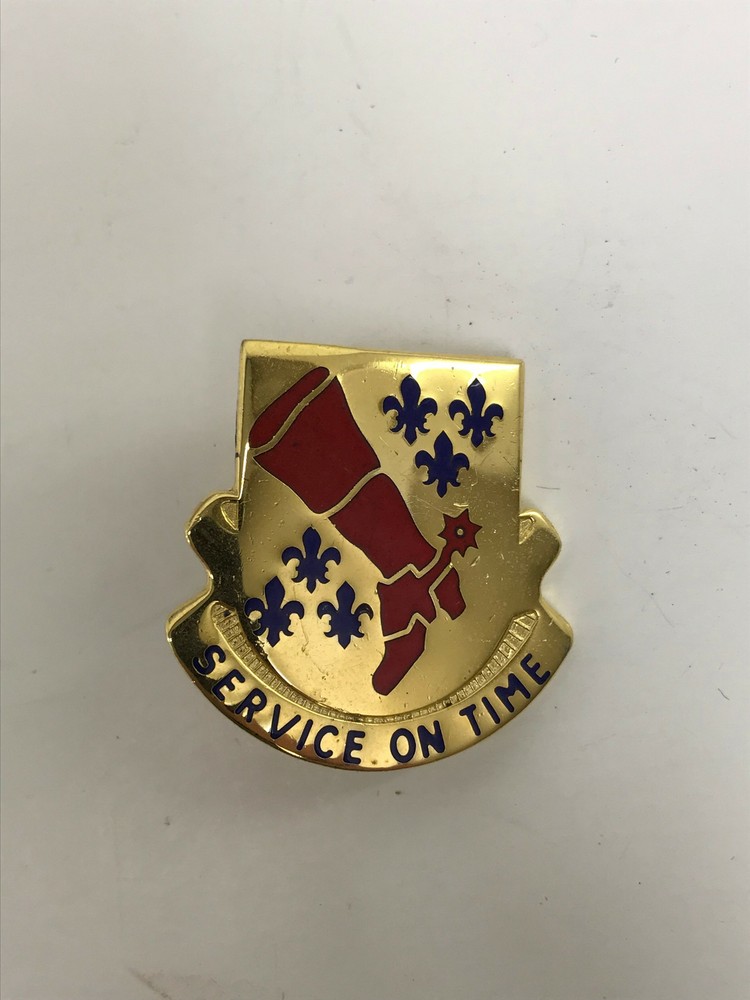 US Military Lapel Pin ~ 728th Maintenance Battalion Unit Crest