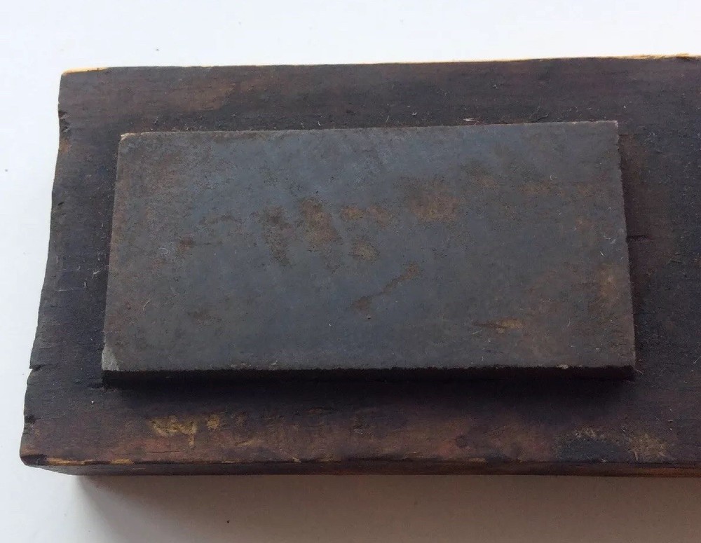 vintage razor blade sharpener Stone Belt