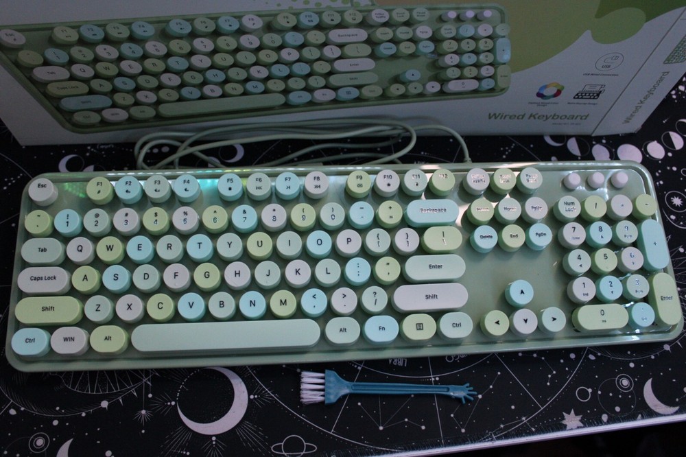 Atelus wired keyboard for computer - brand new, never used!