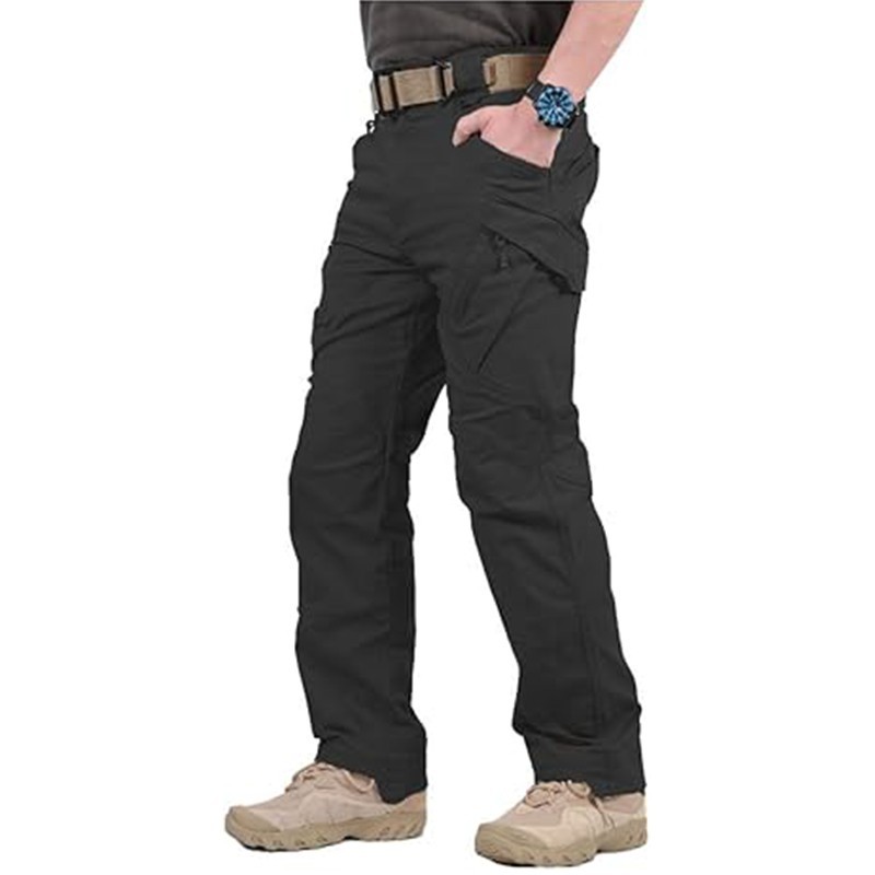 Tactical Mens Cargo Pants Waterproof Work Hiking Combat Outdoor Trousers Pants
