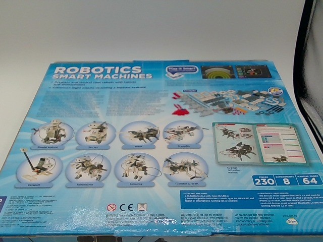 Thames & Kosmos 620375 Robotics Smart Machines Experiment Kit STEM