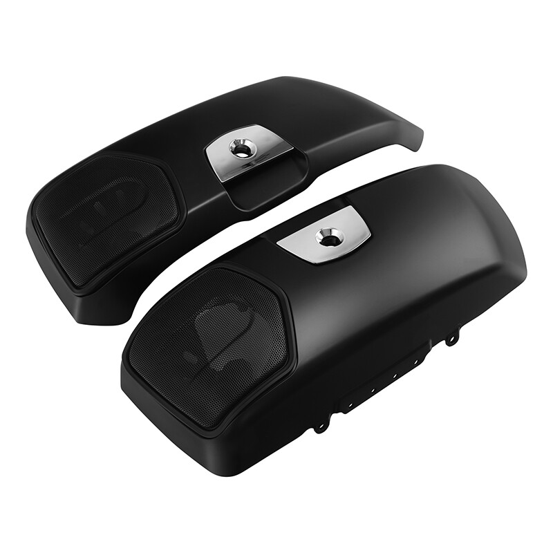 Matte Black Saddlebag Lids Cover Fit For Indian Challenger Dark Horse 2020-2024