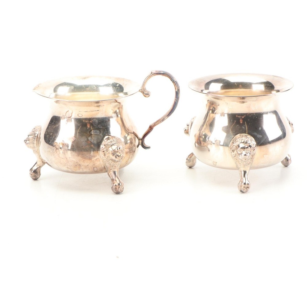 Wm Rogers "Berwick" Silver Plated Water Pitcher and Other Tableware