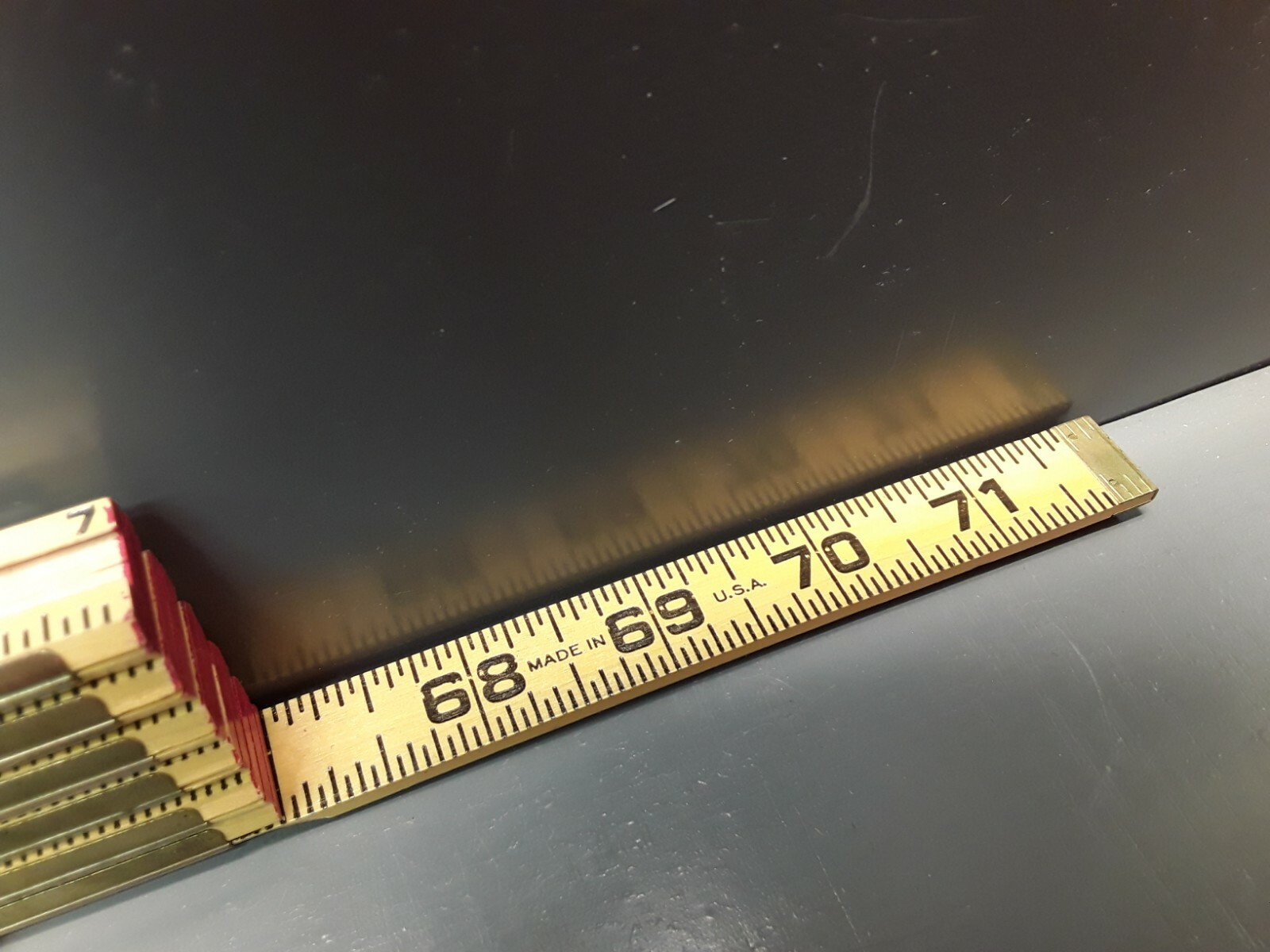 Lufkin X46 Red End Extension Wood Rule 6' NEW USA! Outside Reading