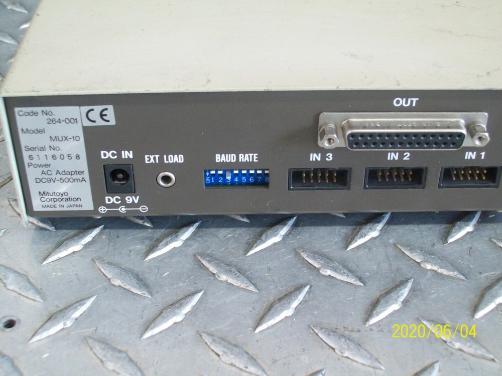 MITUTOYO MUX-10 DIGIMATIC MULTIPLEXER *FREE SHIPPING*