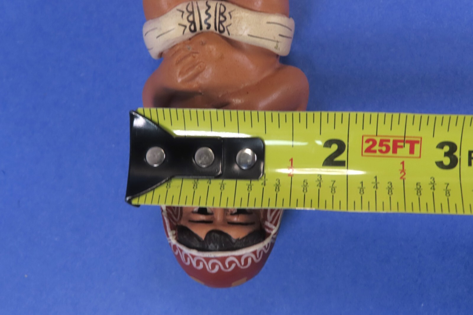 Vintage Peruvian Nativity Baby Jesus Terra Cotta Pottery Replacement pc 4"