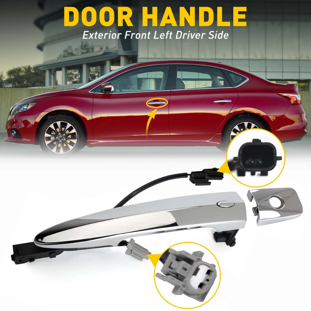 Front Driver Side Outside Car Door Handle For 2009-2014 Maxima Nissan Murano