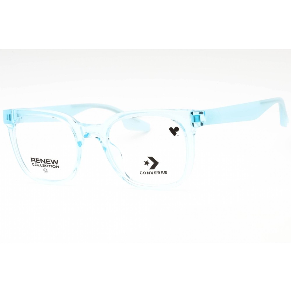 Converse Women's Eyeglasses Crystal Aqua Mist Round Full Rim Frame CV5078 454