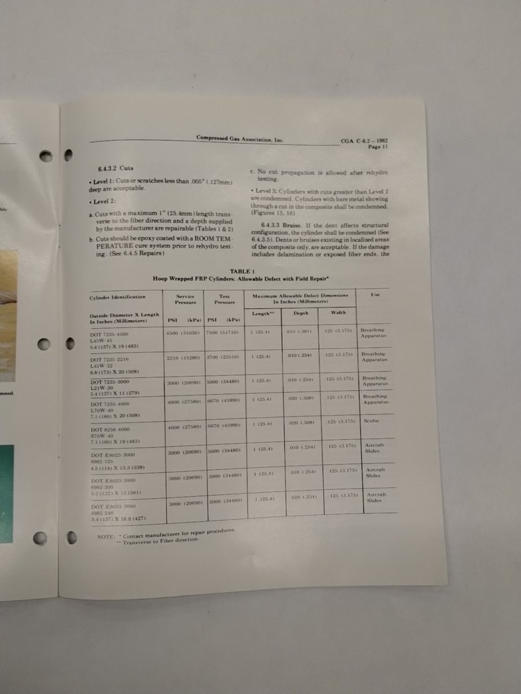 Compressed Gas Assoc. Guidelines for Visual Inspection & Requalification-Origin.