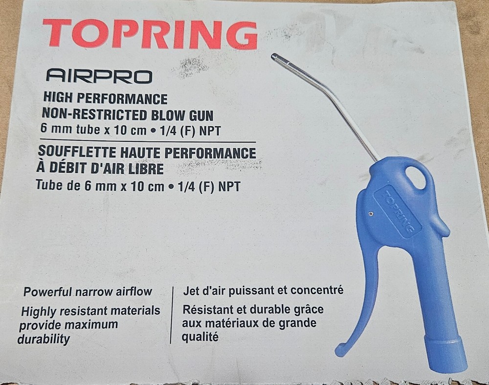 Topring non-restricted Blow Gun $5/EACH